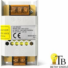 12V 5A LED Driver Adaptör Metal Kasa Güç Kaynağı