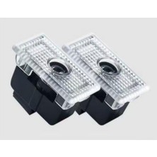 Tesla Model Y Kapı Altı Hayalet Logo