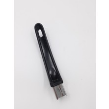 GRANİTLE İLERİ DÖNÜŞÜM Isıya Dayanıklı Tava Kulpu&tedek Sap-Siyah, Vidalı Montaj Ergonomik Tava Kulpu