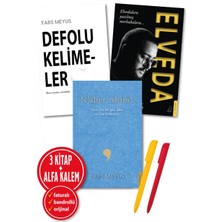 Destek Yayınları Alfa Kalem+Naber Abim?+Elveda+Def-Olu Kelimeler+Fars Meyus 3 Kitap+Yeni+Deneme Öykü