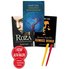 Destek Yayınları Alfa Kalem+Yürekten Konuşanlar+Isimsiz Bebek+Roza+Hamit Izol 3 Kitap+Yeni+Roman Öykü