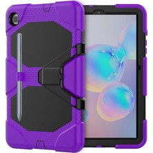 AyrStore Samsung Galaxy T500 Tab A7 10.4 Kılıf Griffin Tablet Kapak - Mor