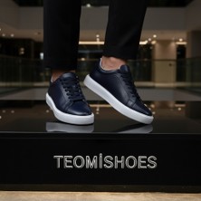 By Barretti Lacivert Sneaker Beyaz Taban