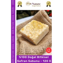 Carlburn #safran %100 Doğal Güzel Kokulu El Yüz Saç Vücut Orijinal Bitkisel Safran Sabunu 120G - 1 Adet