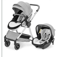 Turhan Bebe Comfy Süspansiyonlu Travel Sistem Bebek Arabası Oto Koltuklu Taşıma