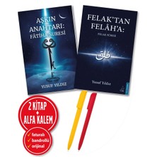 Destek Yayınları Alfa Kalem+Aşkın Anahtarı Fatiha Suresi+Felak’tan Felâh’a Felak Suresi Yusuf Yıldız 2 Kitap Yeni