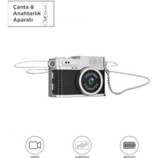 Shopwave Dijital Fotoğraf Makineleri Video Kamera Mini Anahtarlık 1080P CMR35 Siyah