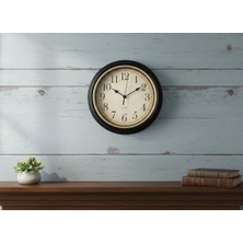 Bitiger Klasik Quartz Dekoratif Duvar Saati – Ev, Ofis ve Salon Için Şık Tasarım