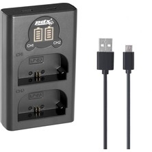 Braventa Collection Pdx Lp-E6 Ikili USB Şarj Aleti