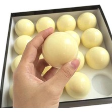 Braventa Collection Leyaton Amerikan Bilardo Tek Top Beyaz 57 mm 1 Adet