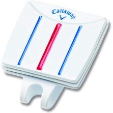 Braventa Collection Callaway Golf 2021 Üçlü Hat Klipsi, Beyaz