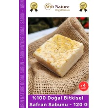 Carlburn #safran %100 Doğal Güzel Kokulu El Yüz Saç Vücut Orijinal Bitkisel Safran Sabunu 120G - 4 Adet