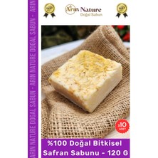 Carlburn #safran %100 Doğal Güzel Kokulu El Yüz Saç Vücut Orijinal Bitkisel Safran Sabunu 120G - 10 Adet