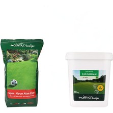Braventa Collection Prestige Spor Alan Çim Tohumu 10 kg - Prestige Ilk Tesis Çim Gübresi 10 kg - 400 M2 Alan