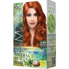Braventa Collection Deluxe Natural Beauty Amonyaksız Set Saç Boyası 8.45 Tarçın Bakır