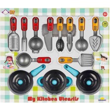 Ergün Collection 4681 Mutfak Gereçleri Seti 16 Parça -Sunman