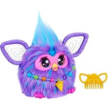 Braventa Collection Furby Mor Interaktif Pelüş Oyuncak - Türkçe Versiyonu