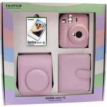 Braventa Collection Fujifilm Instax Mini 12 Fotoğraf Makinesi Bundle Box (Pembe)