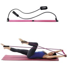 Braventa Collection Portable Studio Pilates Jimnastik Egzersiz Çubuğu, Fuşya
