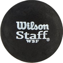 Braventa Collection Wilson Staff Squash 2 Ball Squash Topu 2 Adet Siyah