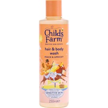 Braventa Collection Childs Farm Şeftali ve Kayısı Özlü Çocuk Saç ve Vücut Şampuanı 250 ml