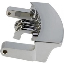 FullYedek Vestel Uyumlu cm 9812 Mandal , Kurutmalı Çamaşır Makinesi Mandalı Krom Kaplama