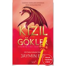 Destek Yayınları Alfa Kalem Kızıl Gökler (Jaymin Eve) Yeni Roman Öykü Kitap