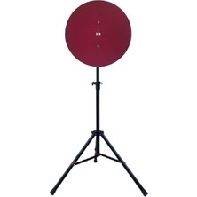 Braventa Collection Tripod Ayaklı Klasik Dart Arkalık Stand Seti. Bordo