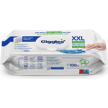 Braventa Collection Giggles Xxl Iz Bırakmayan Yüzey Temizlik Havlusu - (Beyaz Sabun Ferahlığı) 100 Yaprak