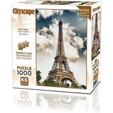 Ergün Collection 20768 Puzzle 1000 Elffel Tower Paris