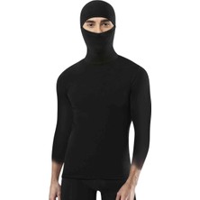 Braventa Collection Kota Termal Kar Maskesi, Erkek, Siyah, Kış Sporları Için (Siyah, Standart)