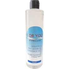 Ergün Collection More For You Sir Ağda Temizleme ve Masaj Yağı (Fresh) 500 ml