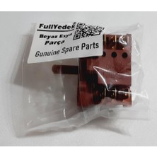 FullYedek Termikel Bakalit Fırın Şalteri 3+3 Fırın  Ayar Kademe Şarter 6 Uclu