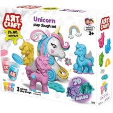 Ergün Collection 03999 Art Craft Unicorn Hamur Set 168 gr -Fentoys