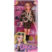 Ergün Collection WG-115519-20 Kürk Ceketli Elbiseli Bebek 29 cm  -Vardem Oyuncak