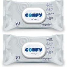 Braventa Collection Confy Premium Sensitive Islak Mendil 70 Adet×2 Adet