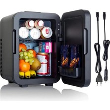 Braventa Collection Mars & Hars 10 Lt. Mini Buzdolabı Soğutma ve Isıtma Özellikli 12V ve 220V (Kahve Mak.için Süt Hortum