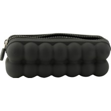 Braventa Collection Oshı Kalem Cantası Koyu Grı Sılıkon Govde