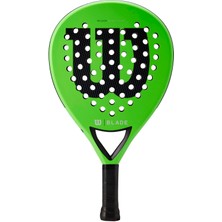 Braventa Collection Wilson Padel Raketi Team V2, Fiber Cam/eva, 370 G, Yeşil, WR067421U2