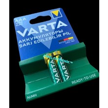 Braventa Collection 1000MAH 1000 Miliamper Aaa Ince Pil Telsiz Telefon Için Şarjlı Şarzlı Pil