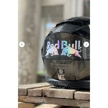 Banxtre Motor-Araba-Kask Için Boğa Enerji  Hologramlı Sticker Etiket 15CMX6CM (1 Adet)