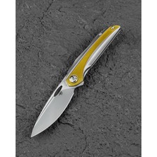 Bestech Knives Bestech Senu BT2601A Titanyum Saplı S90V Çelik Çakı