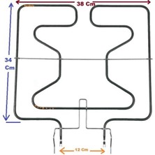 FullYedek Profilo Ankastre Fırın Rezistansı , Fırın Alt Rezistans 00682466