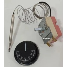 FullYedek Demirdöküm Uyumlu Termosifon Termostat , Şofben Termostatı 0 - 90 Otomatik 16 Amper