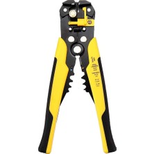 Braventa Collection Mmobıel Otomatik Kablo Sıyırıcı, Sıkıştırıcı Kesici Profesyonel Pense, 10-24 Awg 0,2-6,0 Mm² Kendind