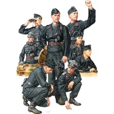 Braventa Collection Tamiya 1/35 Wehrmacht Tank Crew Set Plastik Askeri Figür Kiti