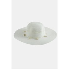 Starseven Deniz Kabuğu Hasır Şapka