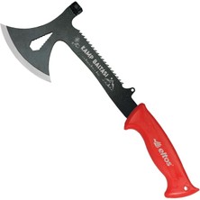 Braventa Collection Eltos Kamp Baltası, Bilek Askılı, Çelik Keskin Ağız, Sırtı Testereli, 8 Boy Anahtar Ağızlı, KBC301,