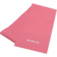 Braventa Collection Pilates Bandı Egzersiz Direnç Lastiği,açık PEMBE,120 x 15 Cm,orta