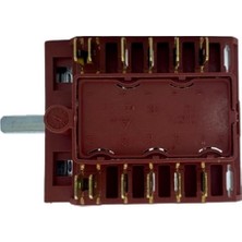 FullYedek Pera Kademe Anahtarı 6 + Off Konumlu  12 Uç  Fırın Şalteri Düğme